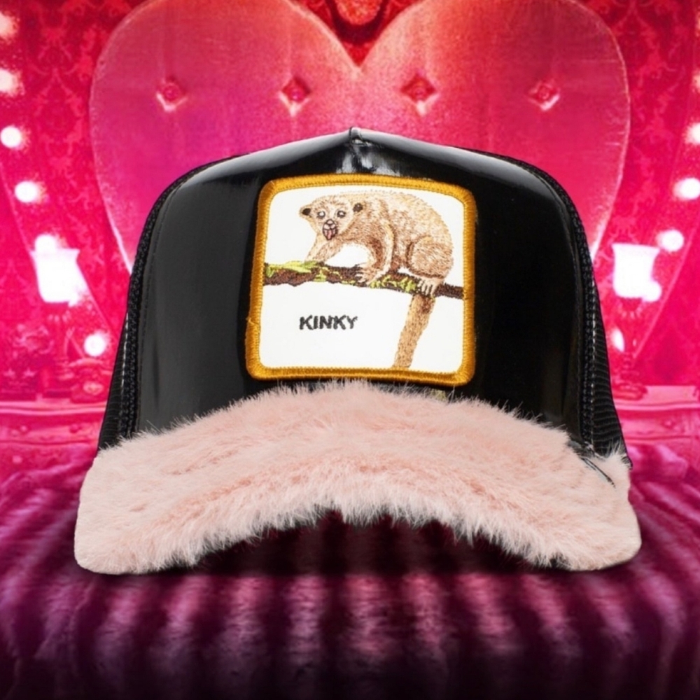 Goorin Bros RARE The Farm Trucker Honey Bear 'Kinky' Limited Edtion🔥 SOLD OUT🔥